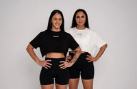 VITALITY CROP TEE - BLACK