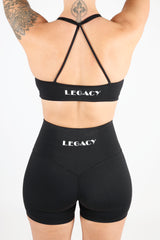 TWIST BRA - BLACK