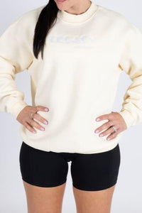 CREW JUMPER - SAND