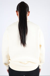 CREW JUMPER - SAND
