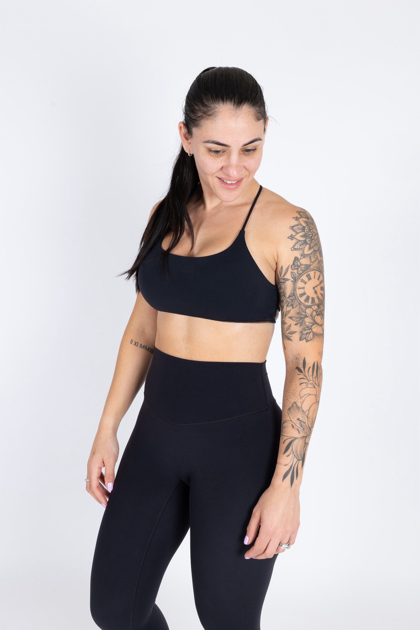SIGNATURE CROP - BLACK