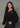 QUARTER ZIP - BLACK