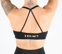 TWIST BRA - BLACK